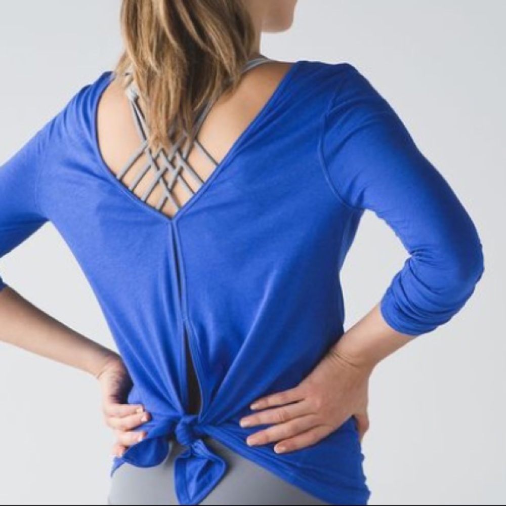 Lululemon zen bender long sleeve